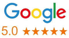Google 5.0 star rating
