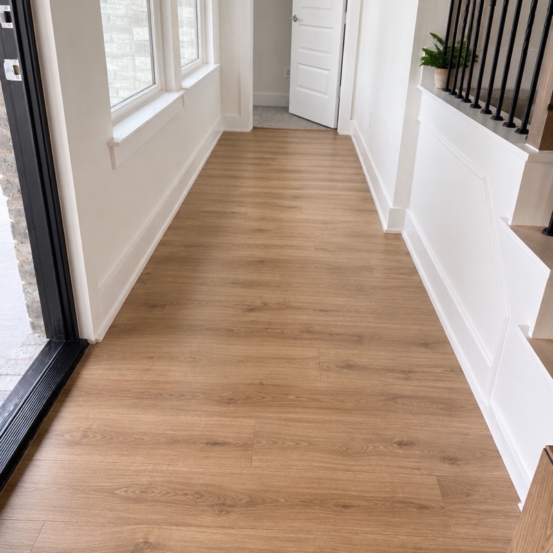Luxury vinyl plank flooring
