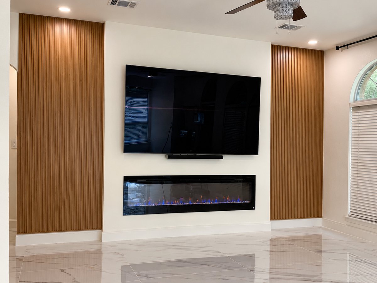 Interior remodel after