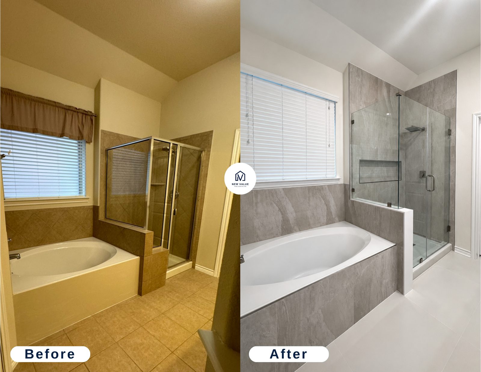 Kitchen remodel before and after